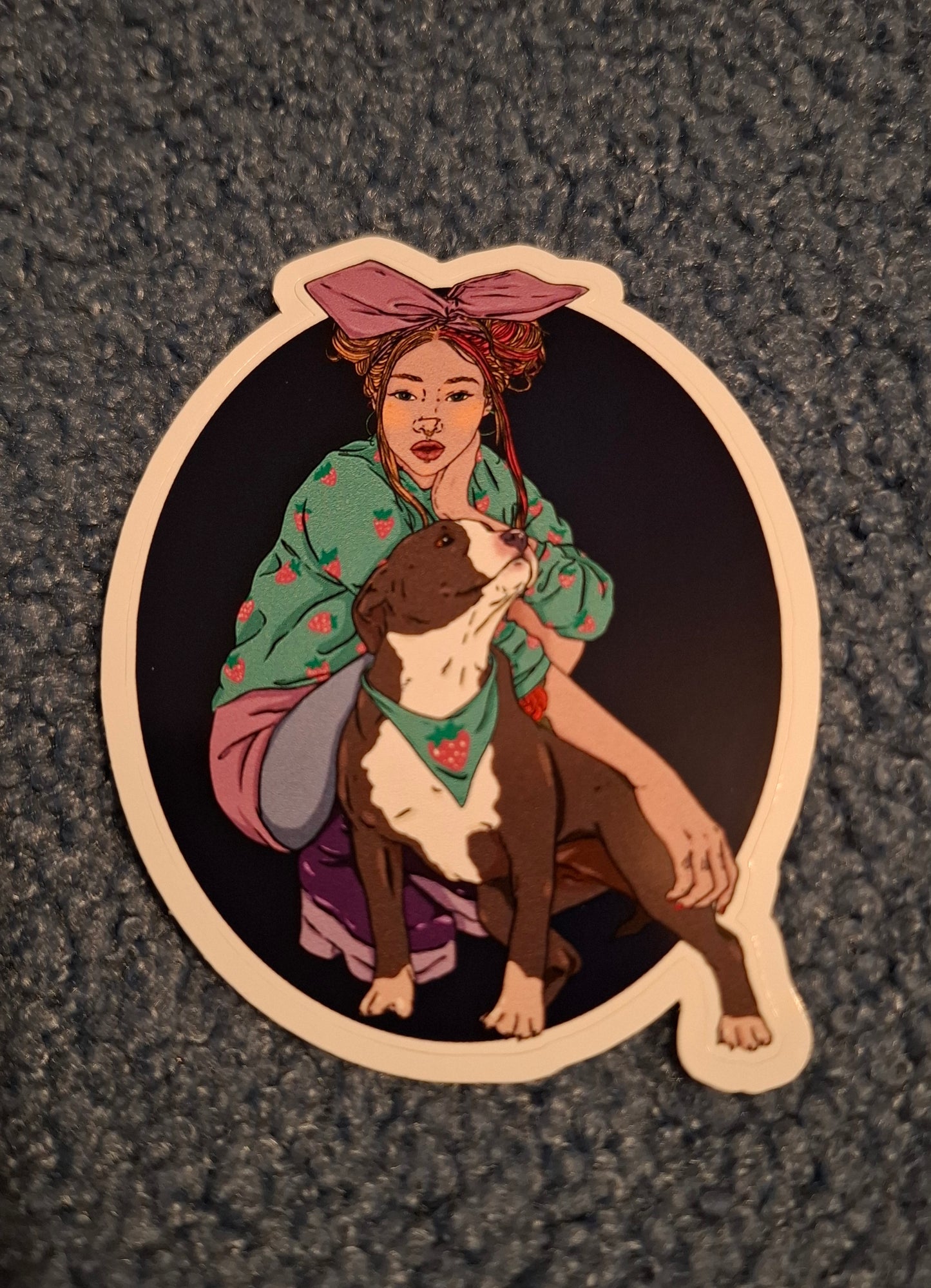 Sticker | Staffy Love