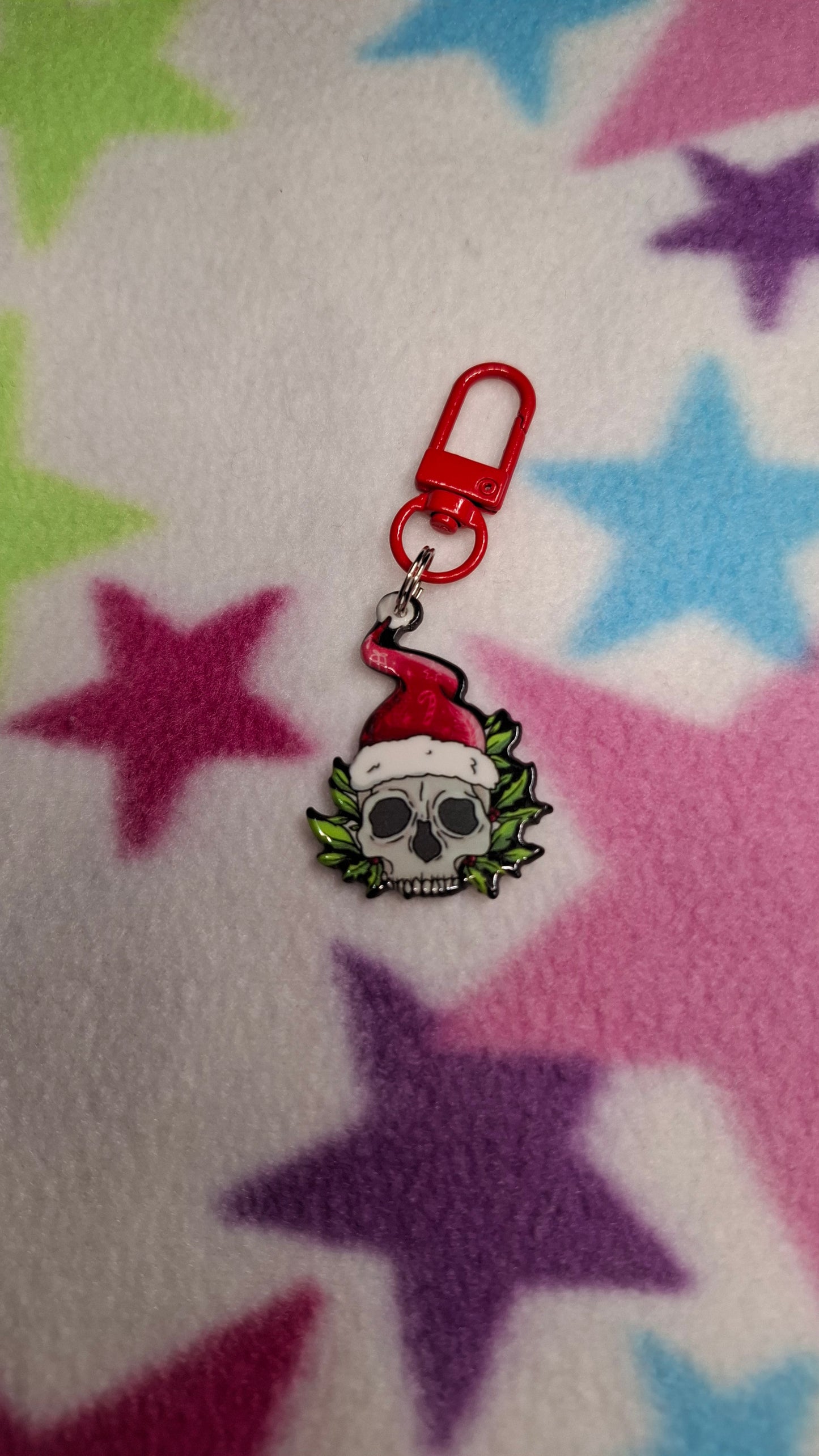 Skele Santa | Collar Charm