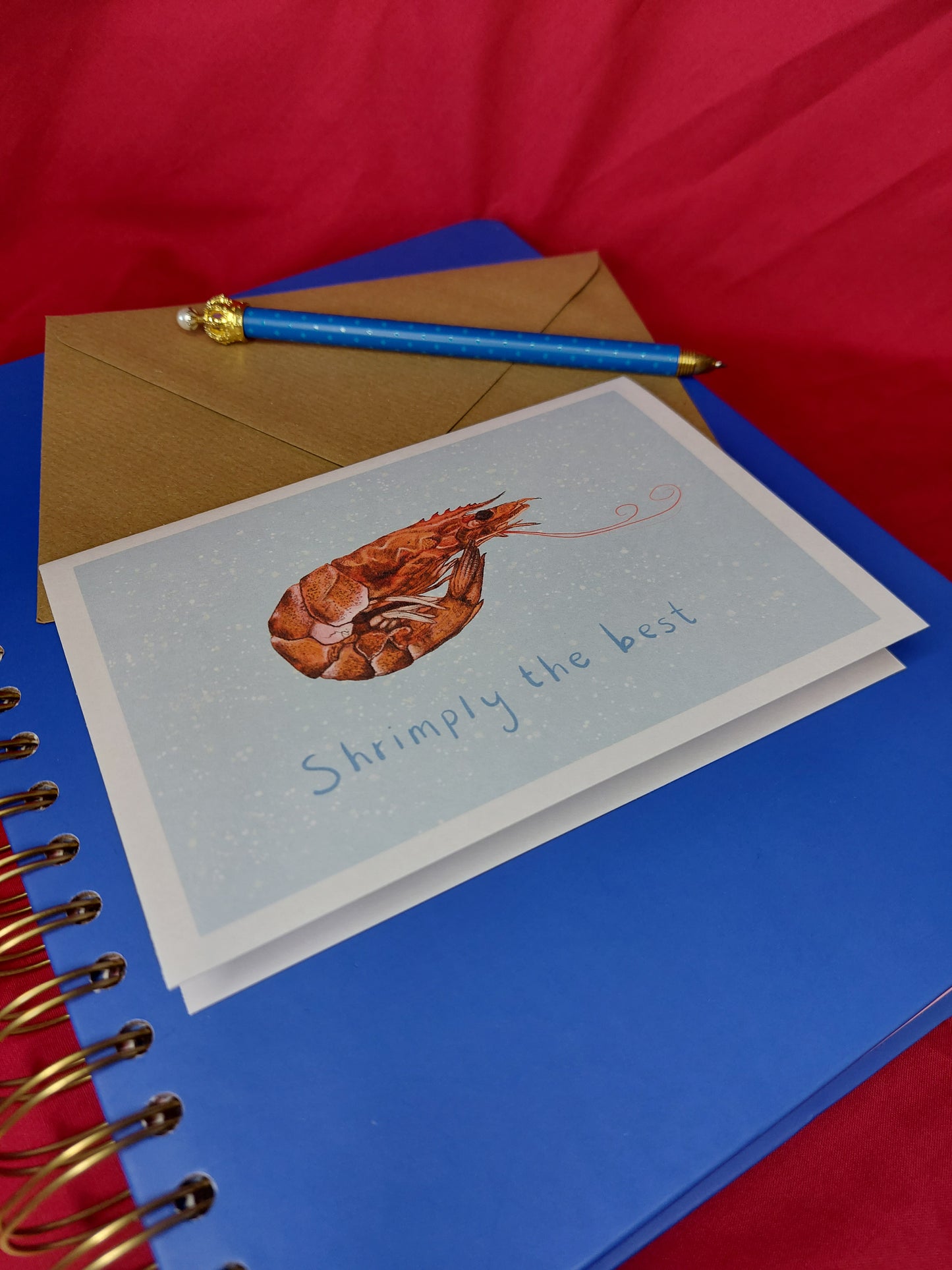 Greeting Card | Shrimply the Best