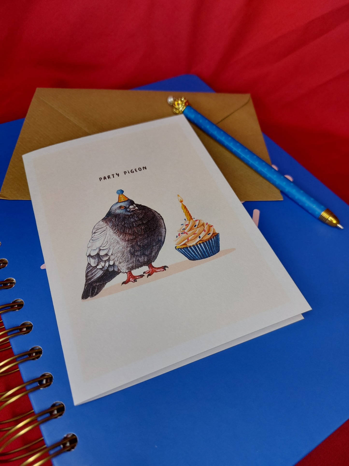 Greeting Card | Party Pigeon