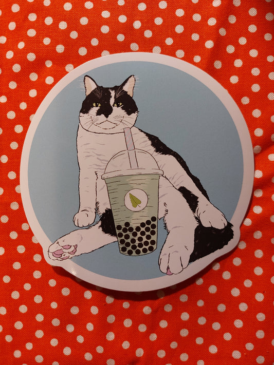 Sticker | Boba Cat