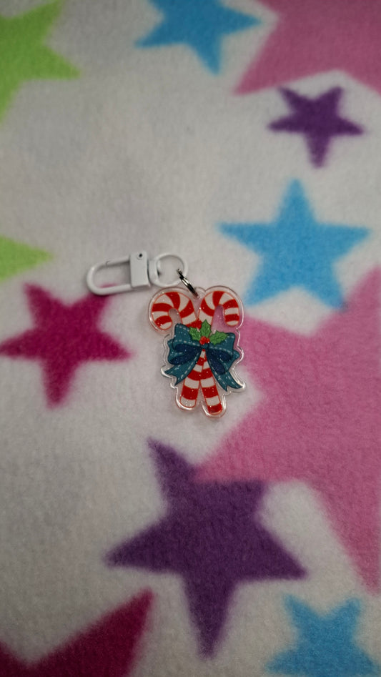 Candy Cane | Collar Charm