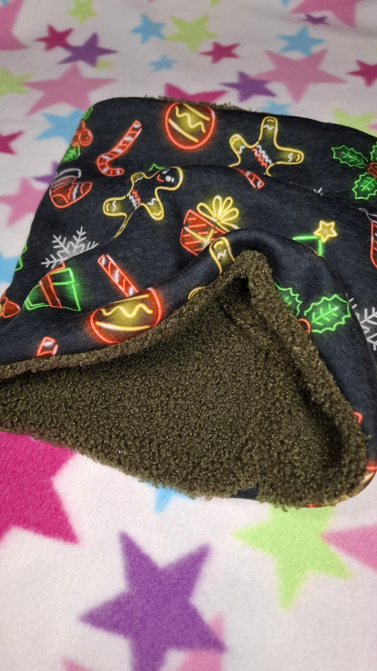 Neon Xmas | Dog Snood