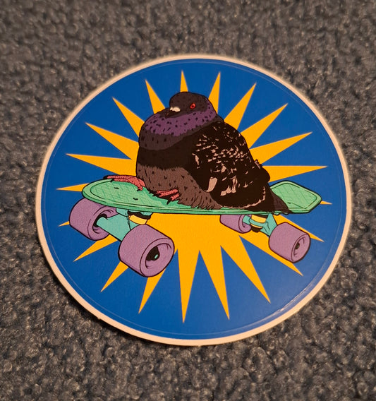 Sticker | Skater Pigeon