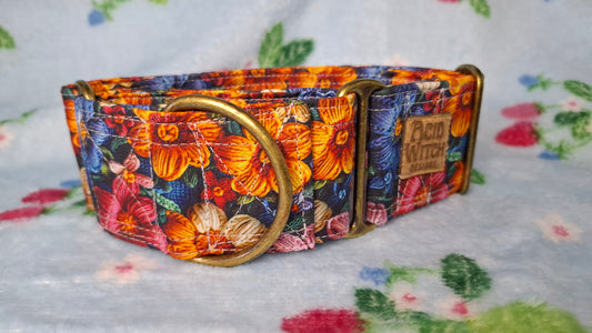 Pet Collars | Embroidered Flowers