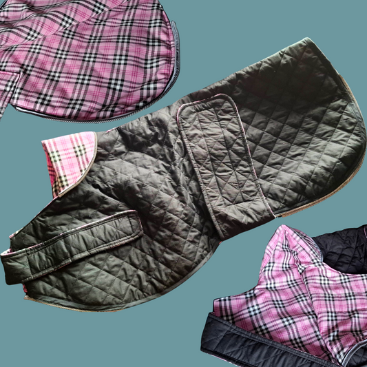 Dog Coat| Quilted Tartan
