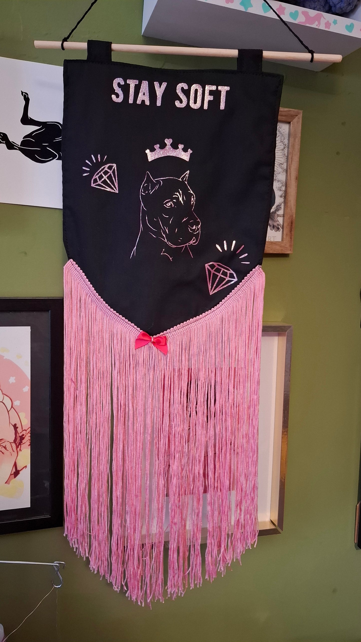 Stay Soft | Wall Banner