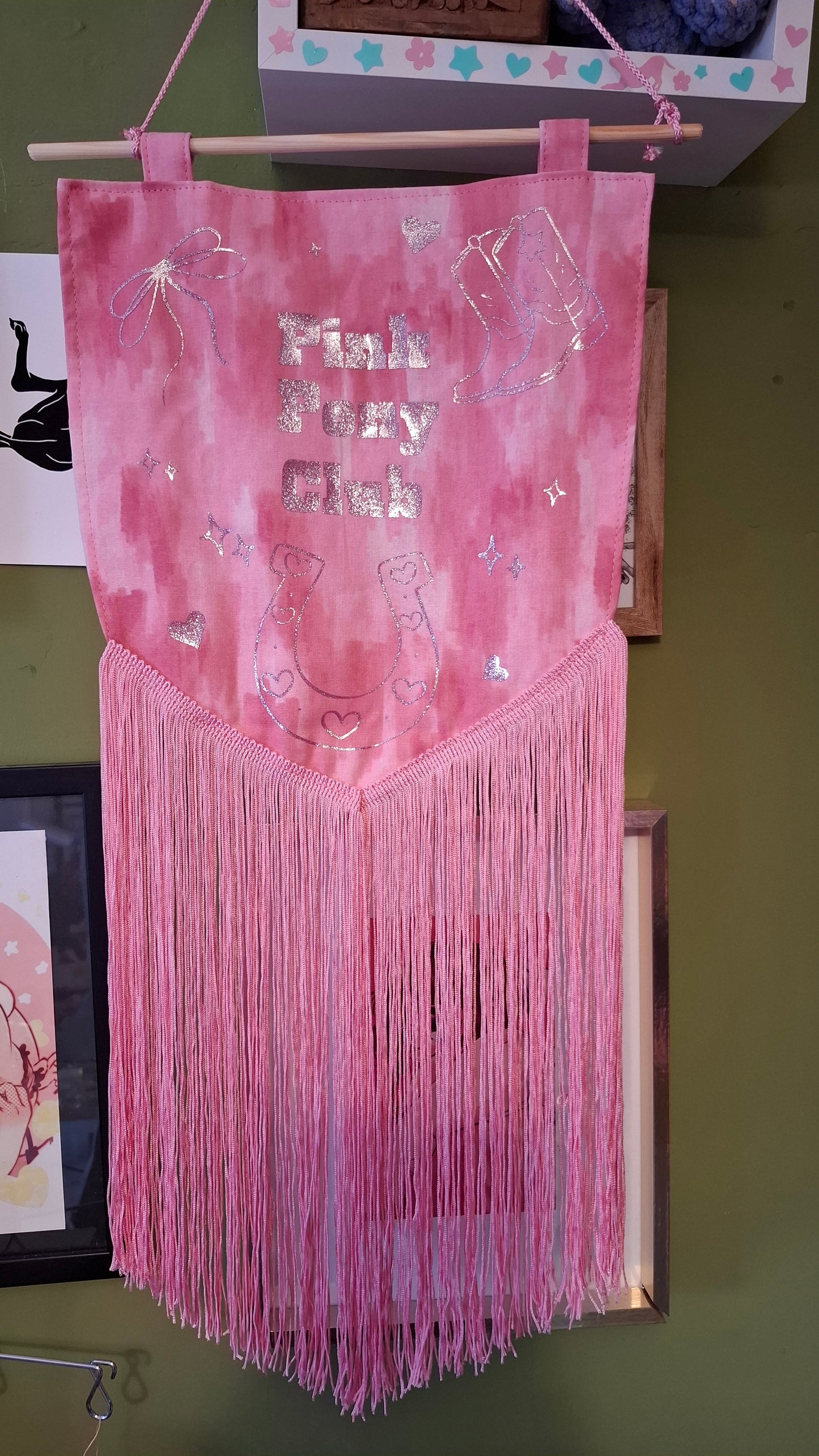 Pink Pony Club | Wall Banner