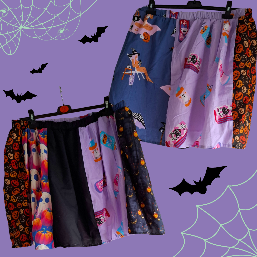 Skirt | Patchwork Halloween