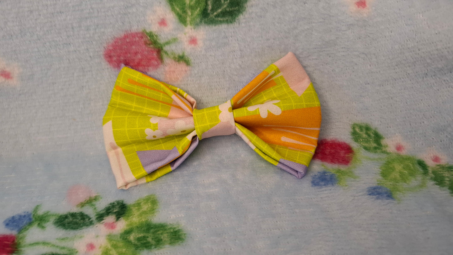 Pet Bow | 80's Floral