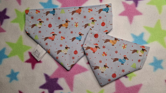 Dashund Through the Snow  | Bandana