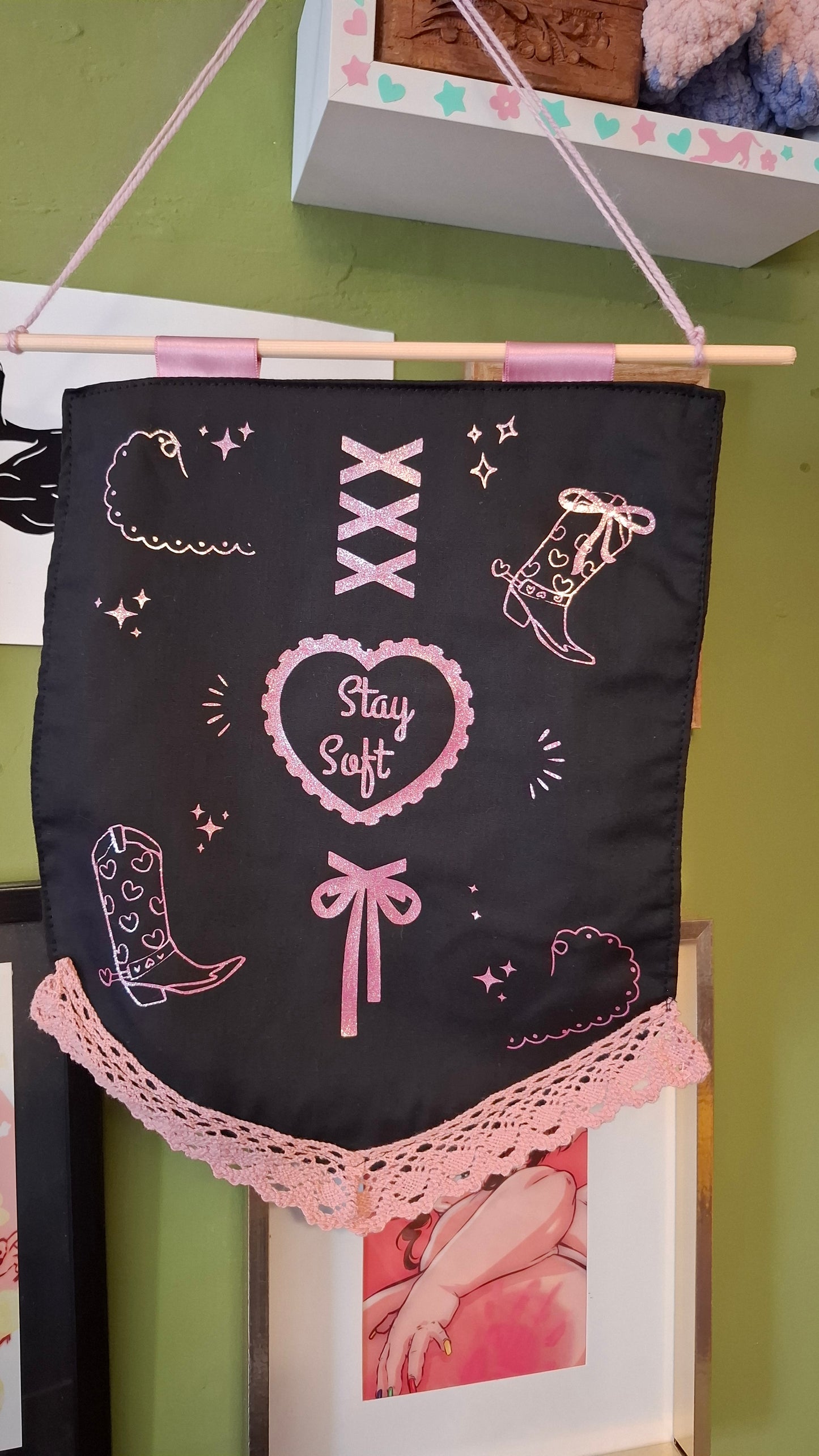 Stay Soft | Wall Banner