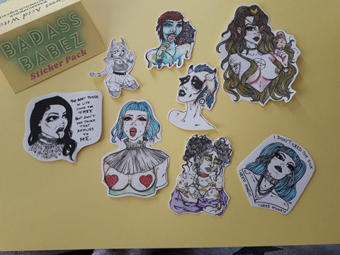 Sticker Pack | Babass Babez & Pride Witches
